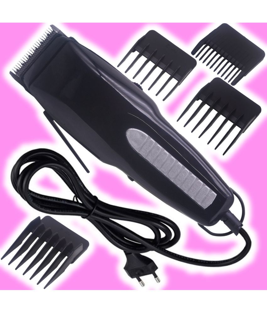     			JMALL Hair Clipper Black Corded Beard Trimmer With 60 minutes Runtime