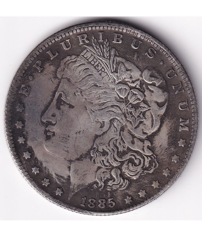     			Morgan USA 1885 Dollar Rare Coin