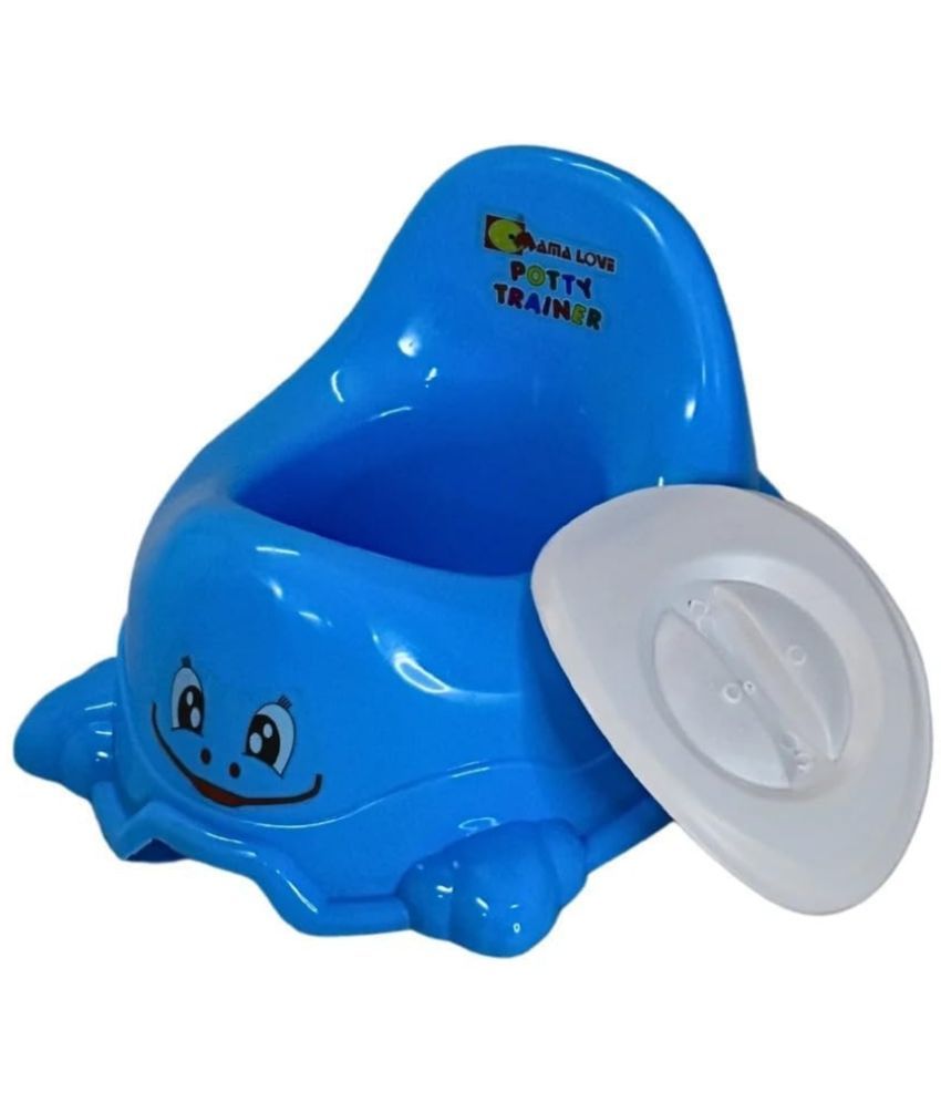     			Puri Goswami Blue Plastic Potty Chair