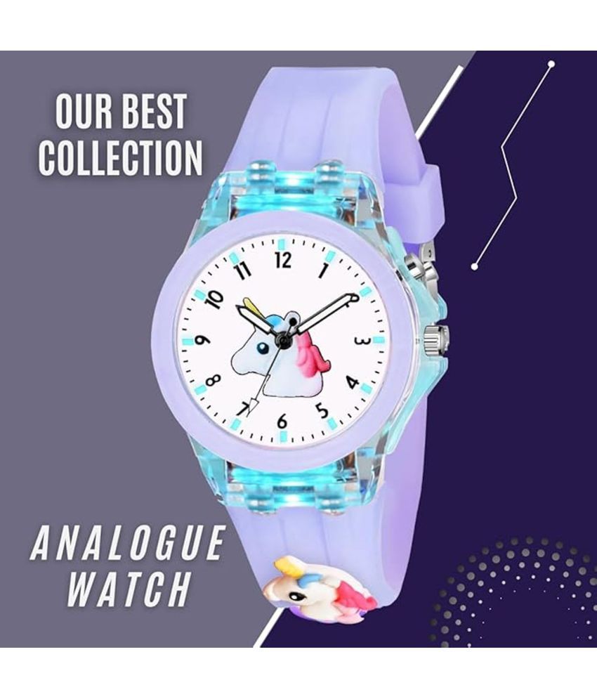     			THMT White Dial Analog Girls Watch ( Pack of 1 )