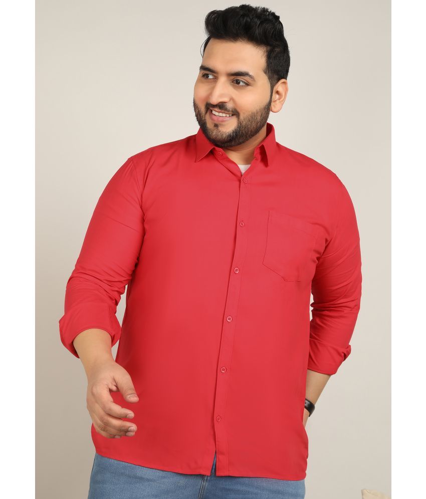     			adwynpeter 100% Cotton Regular Fit Solids Full Sleeves Men's Casual Shirt - Red ( Pack of 1 )