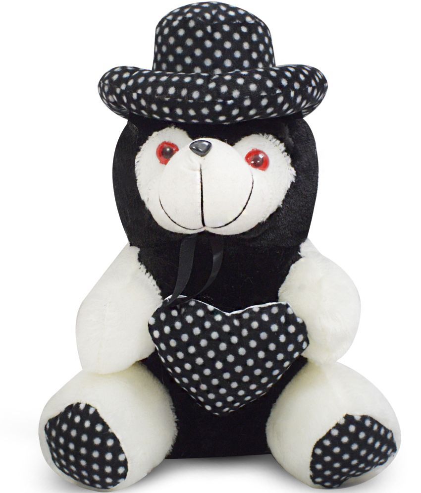     			Adbeni Ultra Soft Teddy Bear for Kids & Adults – 16 Inch | Huggable Giant Plush Teddy Bear | Cute & Lovable Gift for Girlfriend, & Kids | Skin-Friendly & Cuddly Stuffed Animal, Black & White