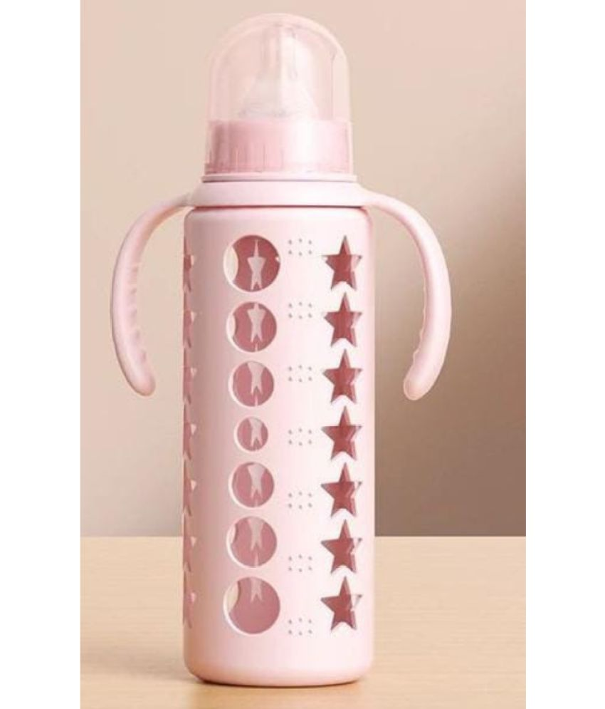     			BBYARAJ 240 Pink Feeding Bottle ( Pack of 1 )