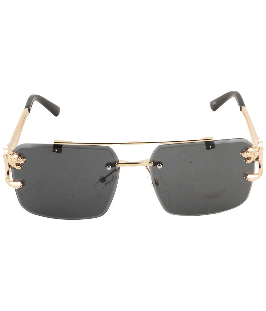     			Bayberry Gold Oversized Sunglasses ( Pack of 1 )