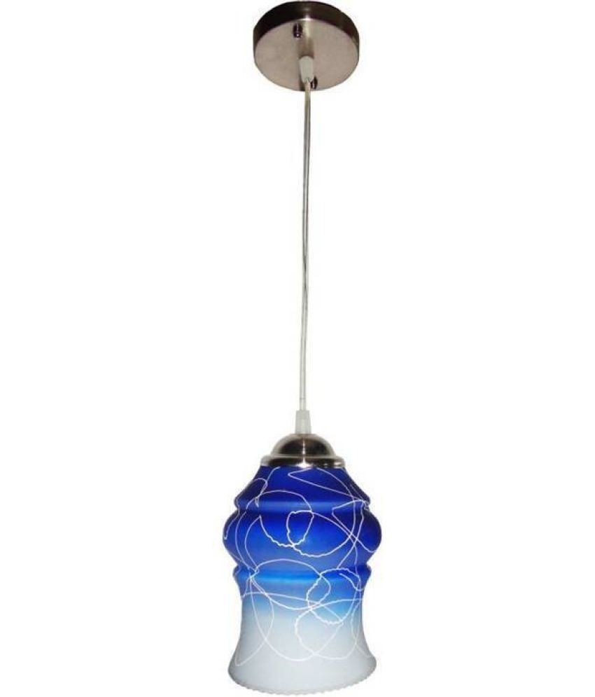     			VAGalleryKing Glass Pendant Blue - Pack of 1