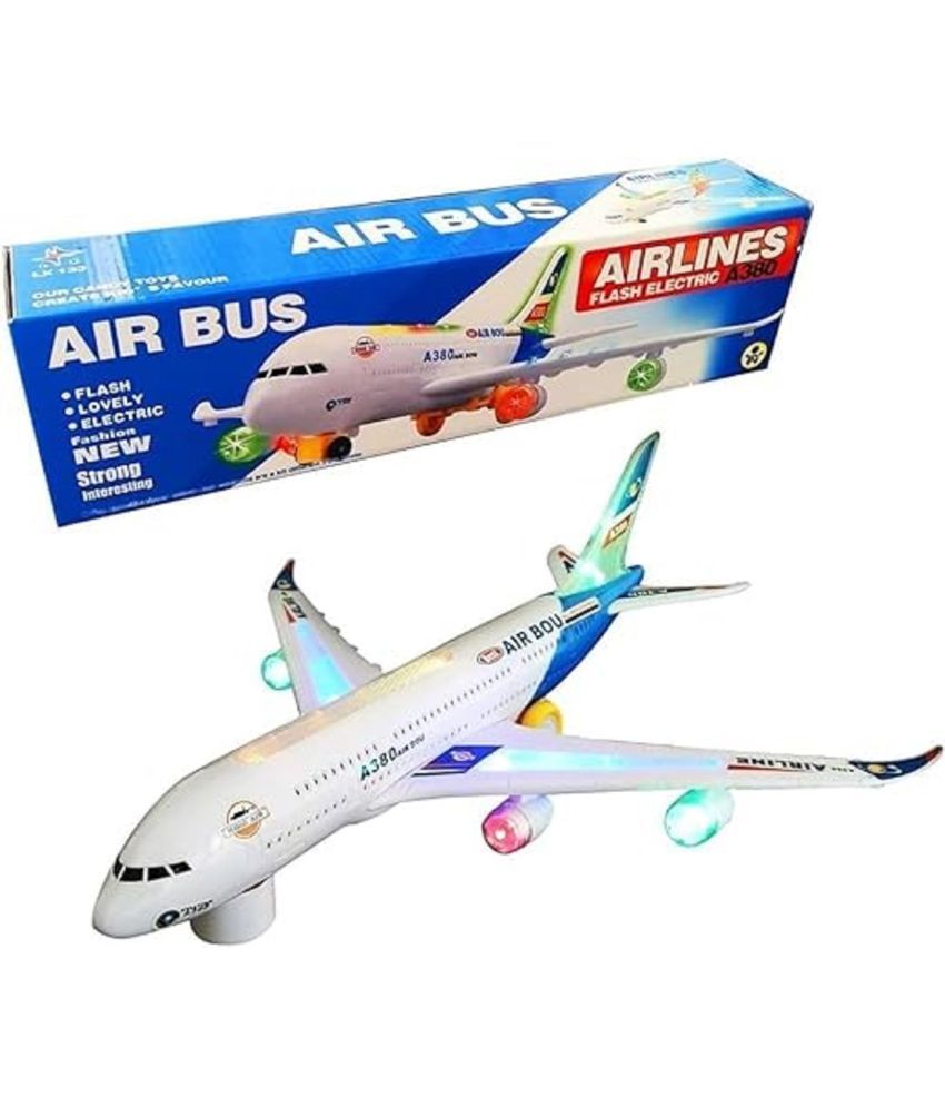     			YESKART - White Plastic Helicopter ( Pack of 1 )