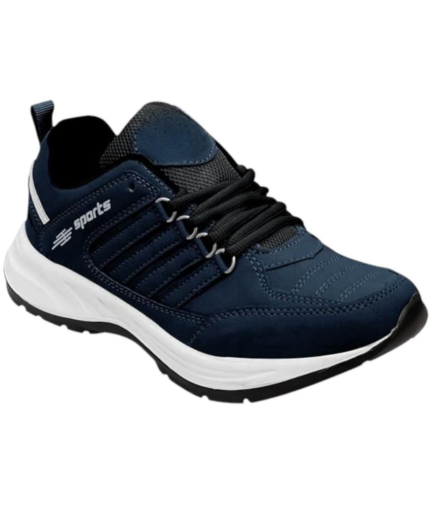     			Kullegs Blue Men's Sports Running Shoes