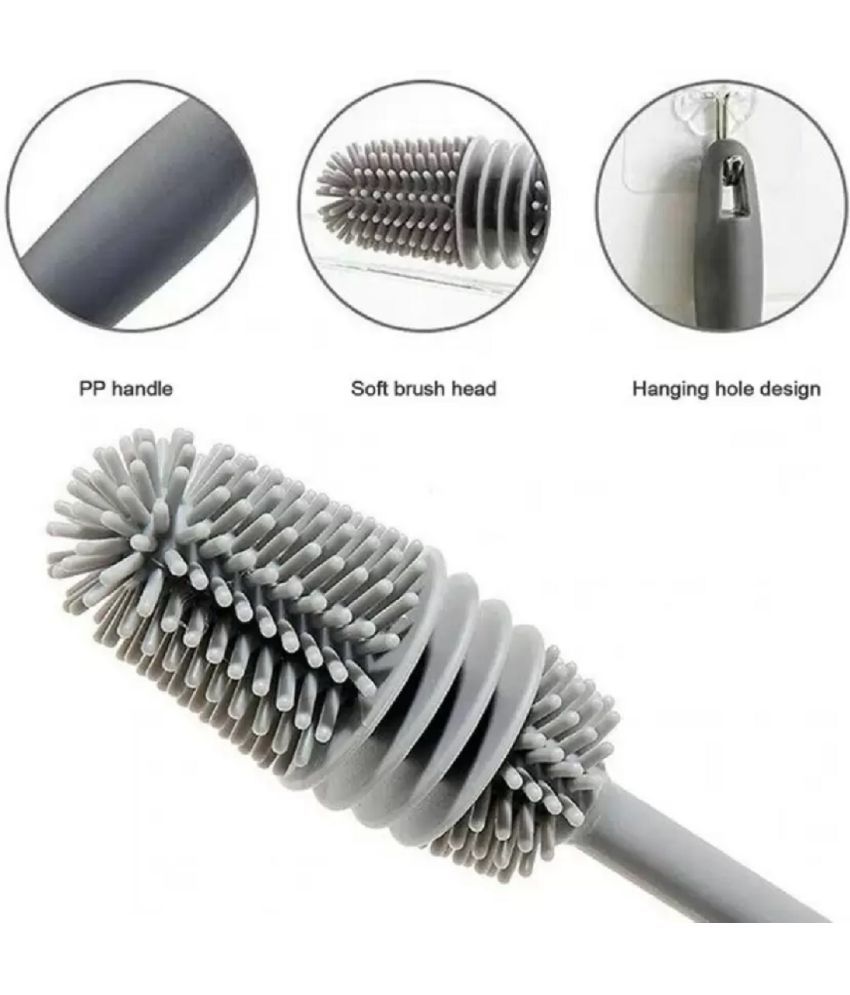     			Qin Pin Silicone Kitchen Brush ( 1 )