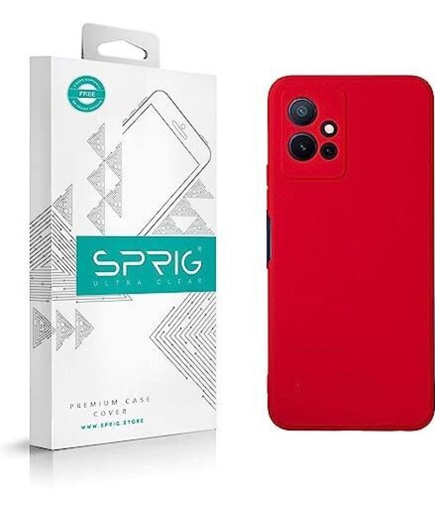     			Sprig Plain Cases Compatible For TPU Glossy Cases Vivo Y75 5G ( Pack of 1 )