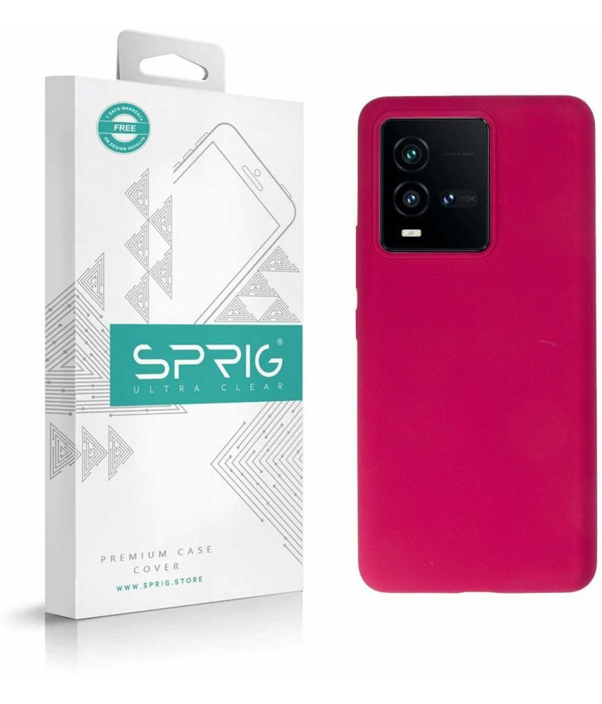     			Sprig Plain Cases Compatible For Silicon Iqoo 9T 5G ( Pack of 1 )