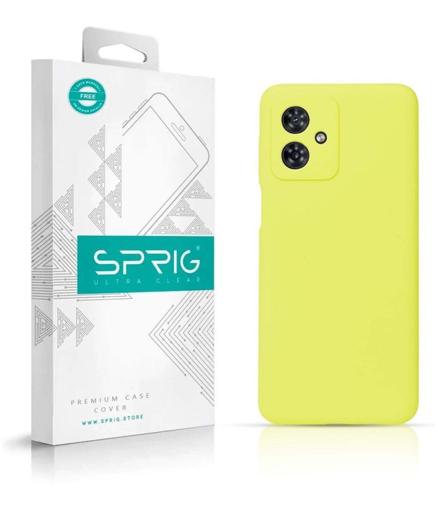     			Sprig Plain Cases Compatible For Silicon Motorola G54 5G ( Pack of 1 )