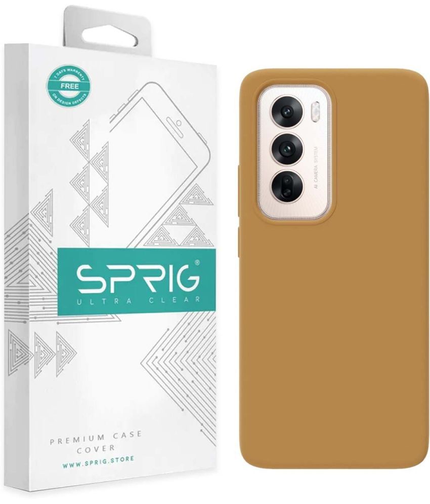     			Sprig Plain Cases Compatible For Silicon Oppo Reno 12 Pro 5G ( Pack of 1 )