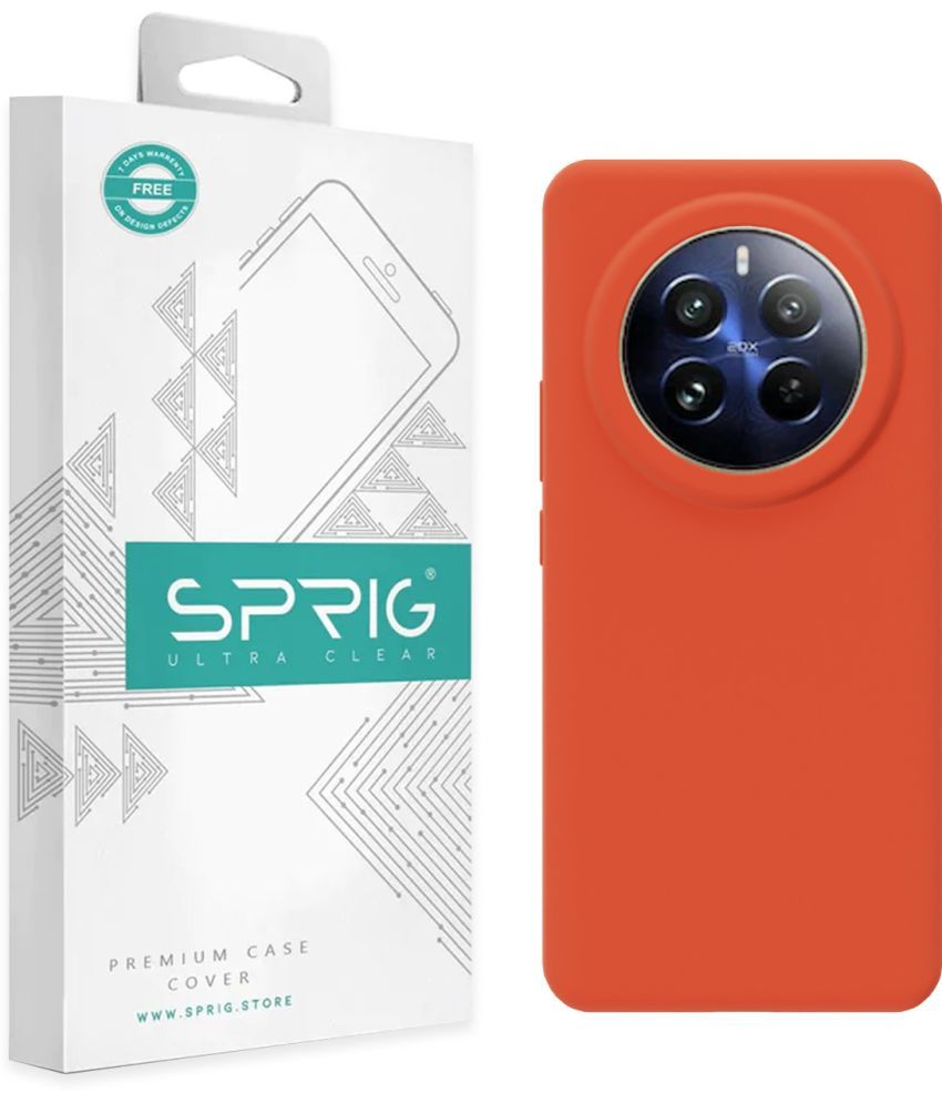     			Sprig Plain Cases Compatible For Silicon Realme 12 Plus 5G ( Pack of 1 )