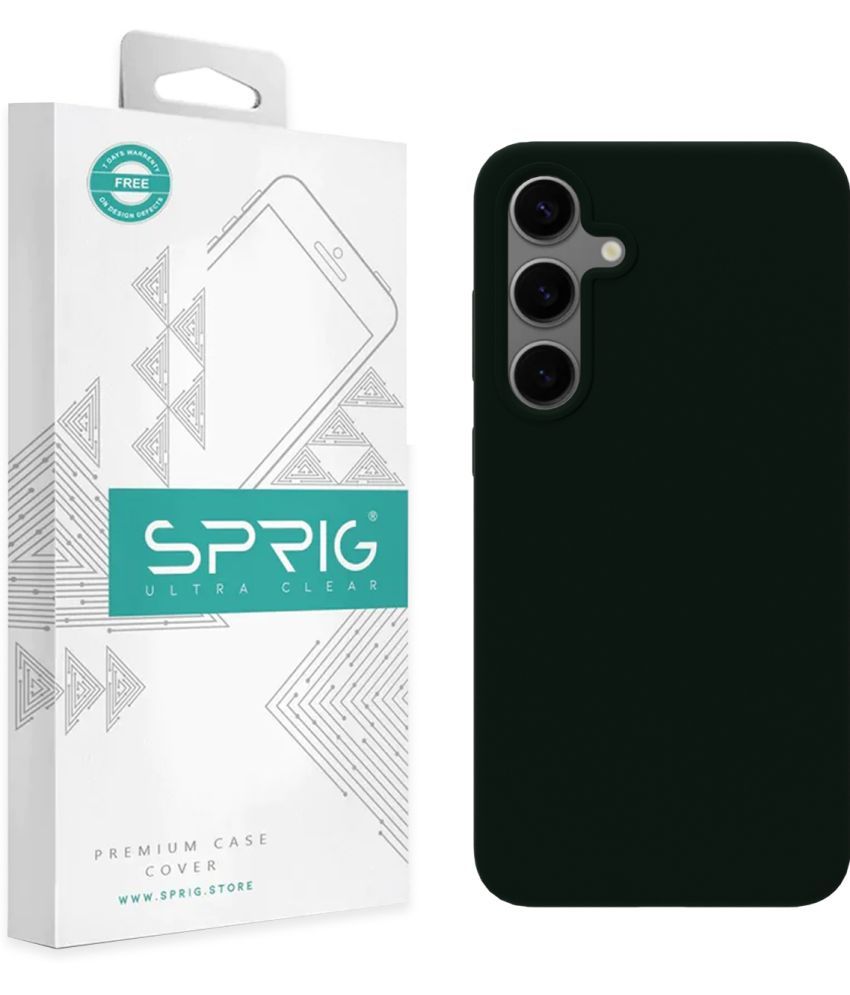     			Sprig Plain Cases Compatible For Silicon Samsung Galaxy S24 Plus ( Pack of 1 )