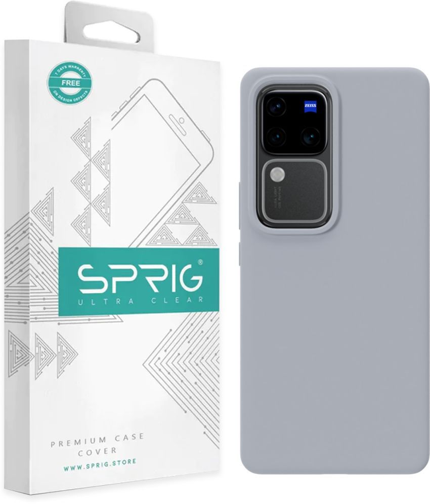     			Sprig Plain Cases Compatible For Silicon Vivo V30 Pro ( Pack of 1 )