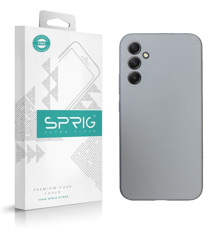     			Sprig Plain Cases Compatible For Silicon Samsung Galaxy A34 5G ( Pack of 1 )