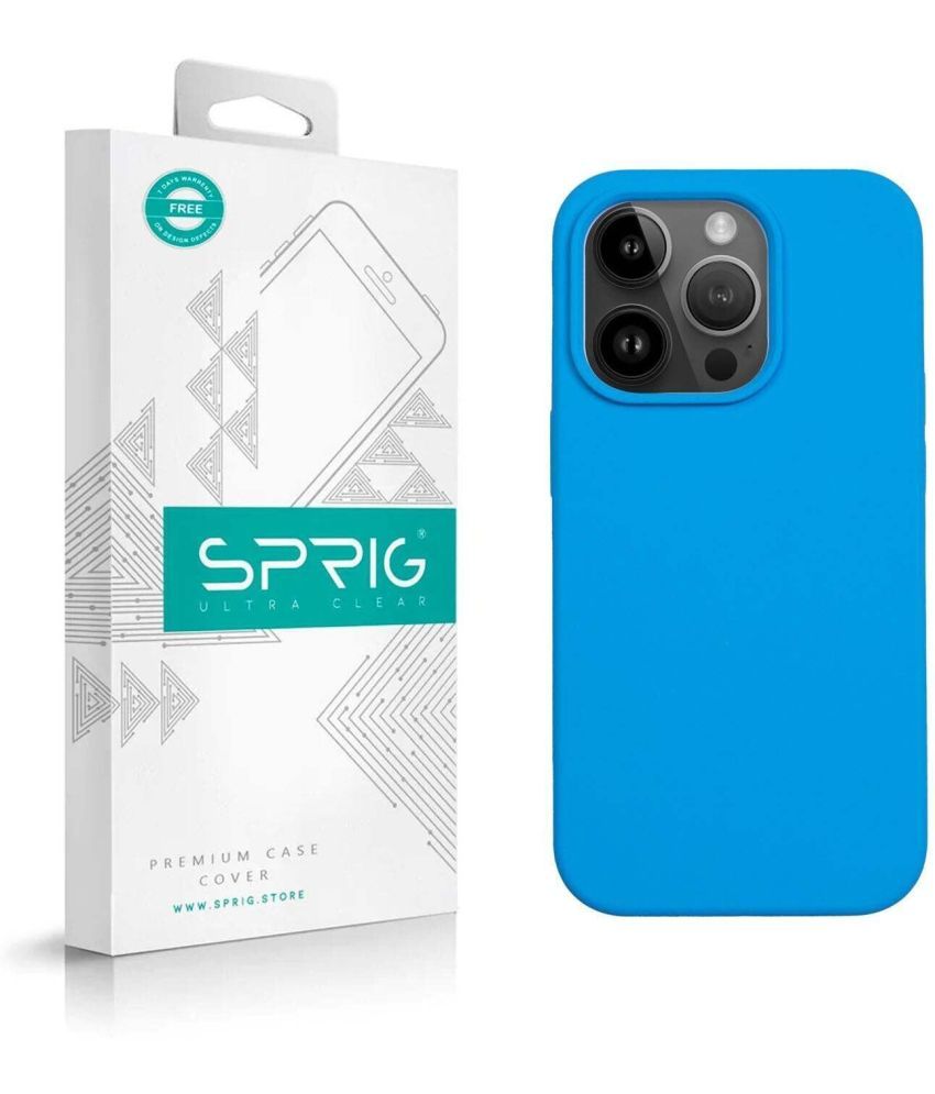     			Sprig Plain Cases Compatible For Silicon Apple Iphone 14 Pro ( Pack of 1 )