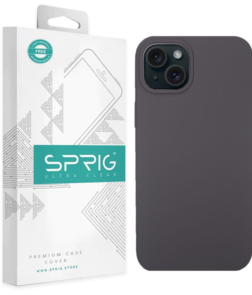     			Sprig Plain Cases Compatible For Silicon Iphone 14 Plus ( Pack of 1 )