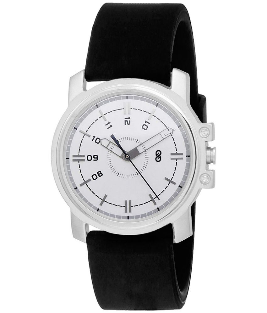     			DIGITRACK Black Silicon Analog Men's Watch