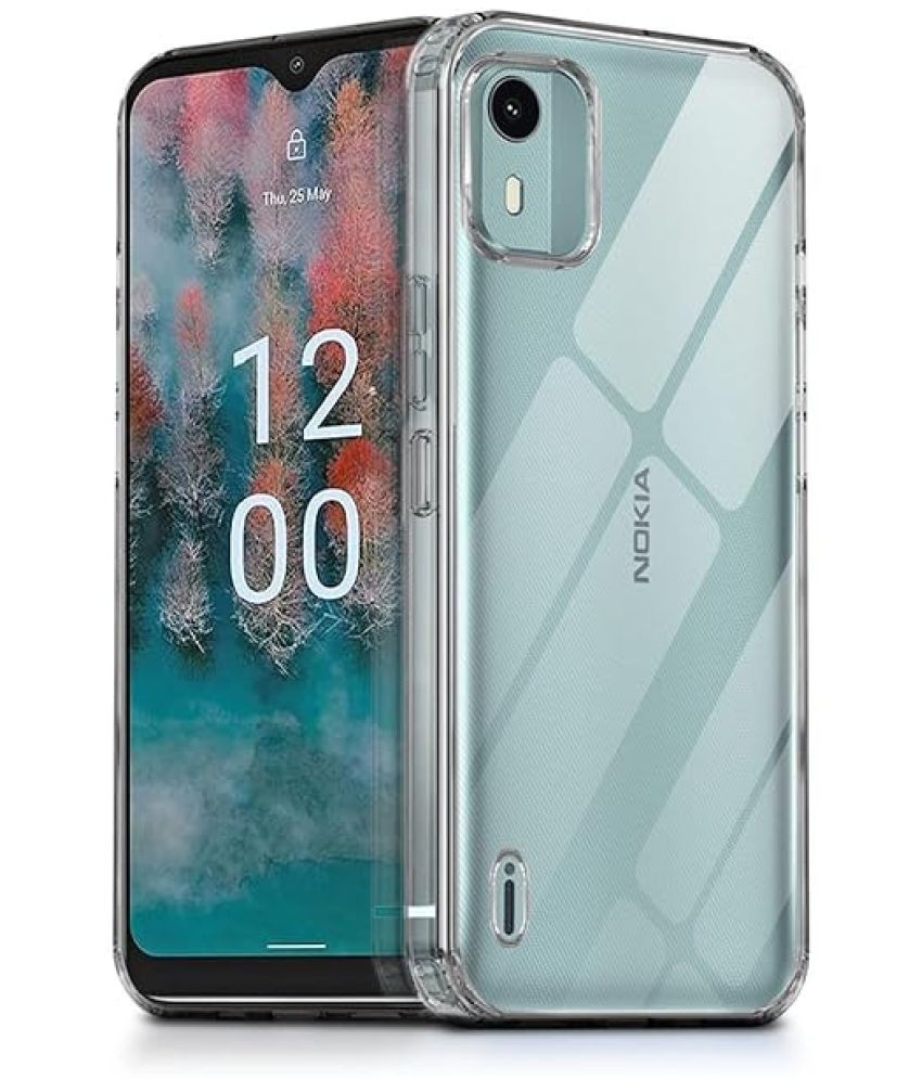     			Doyen Creations Plain Cases Compatible For Silicon Nokia C12 ( )