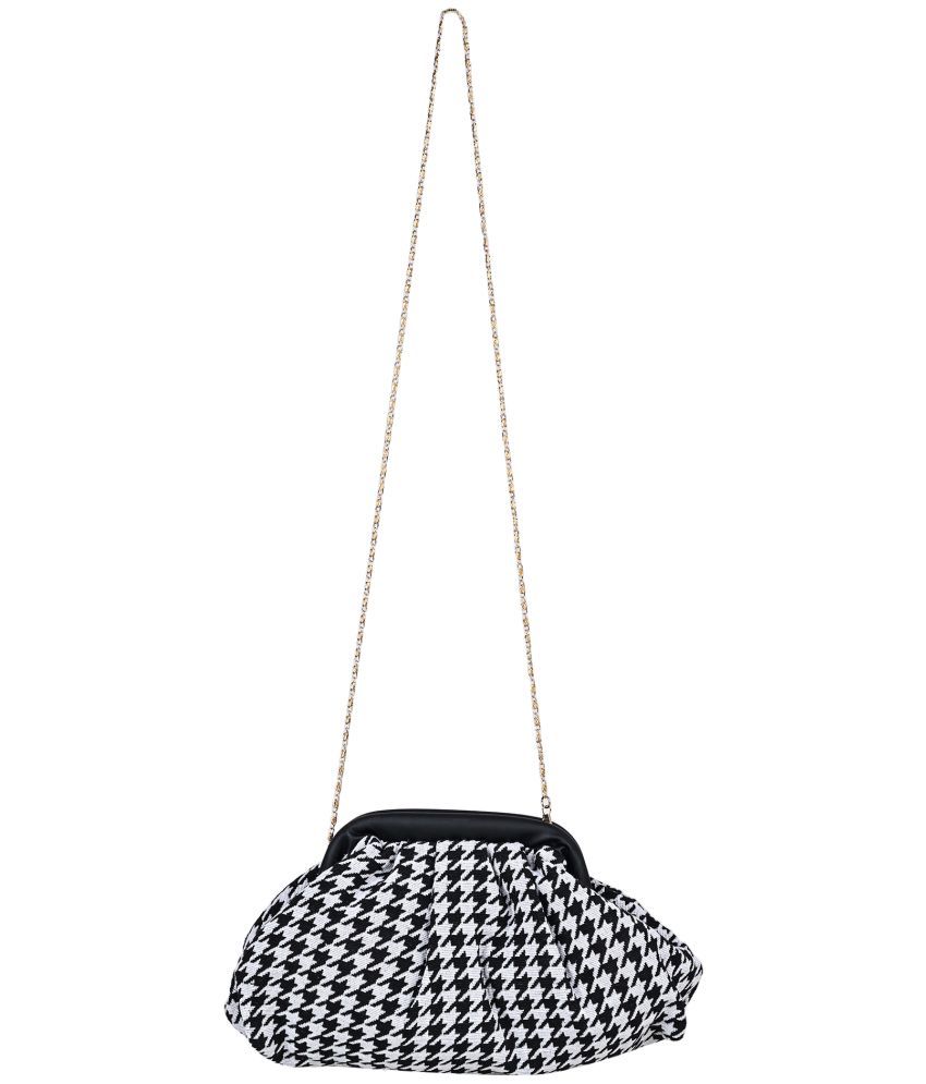     			ENSAC Sling Bag Cotton Set of 1 ( Black )