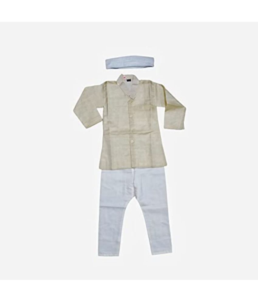     			Kkalakriti Baby Boys Occasion Costume ( White )