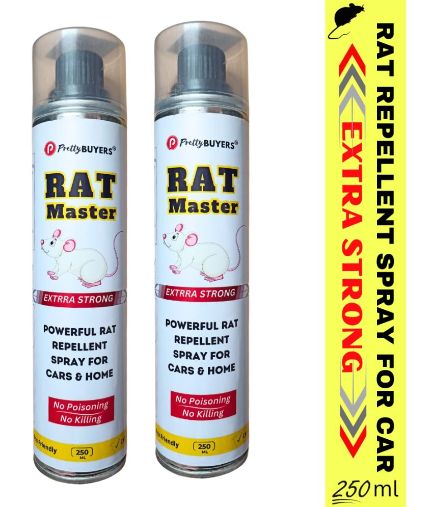     			PRETTYBUYERS Rodent Spray Rat Repellent Aerosol Spray Pack of 2