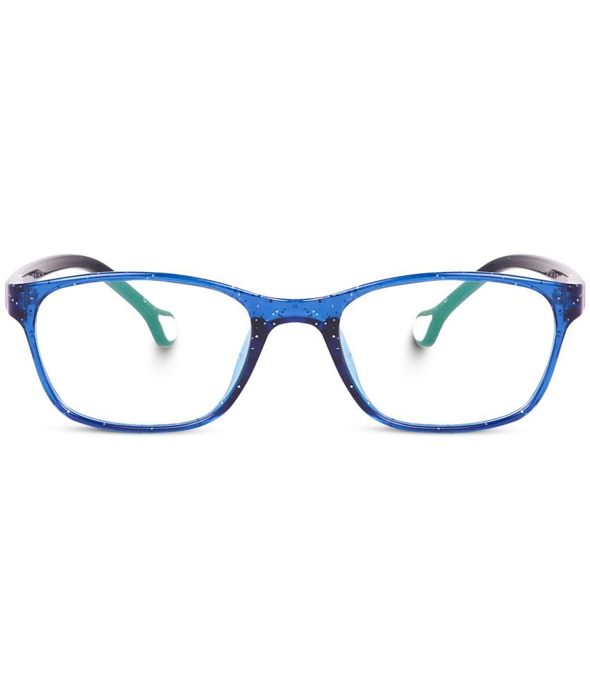     			Peter Jones Kids Unisex Optical Frame with Zero Power Anti Glare Lenses