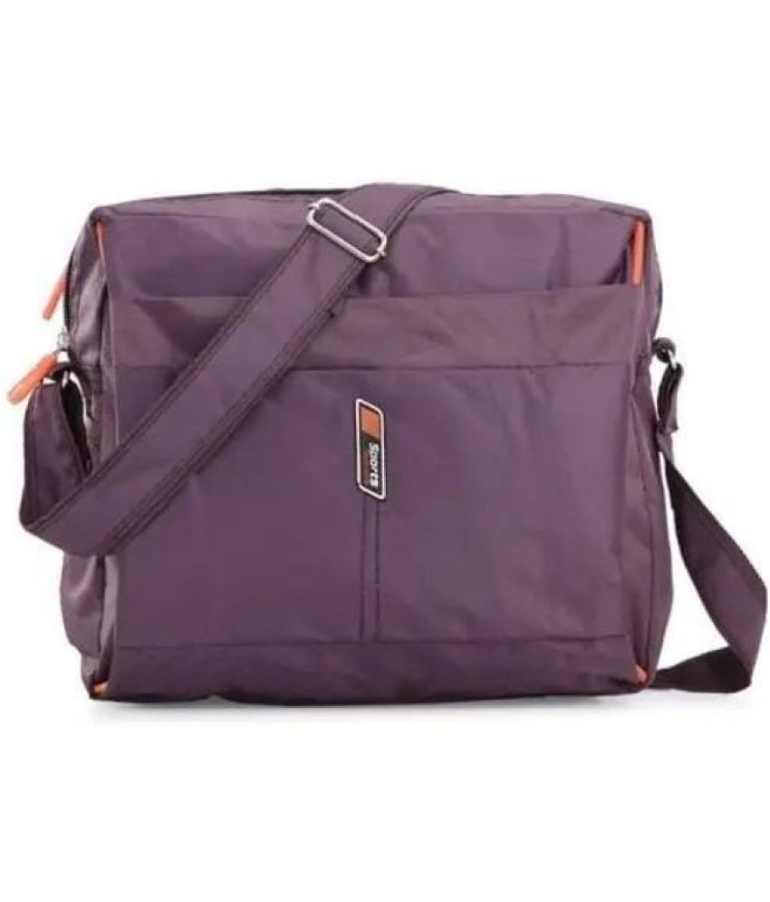     			SKYFEWER Purple Polyester Lunch Bag Pack of 1