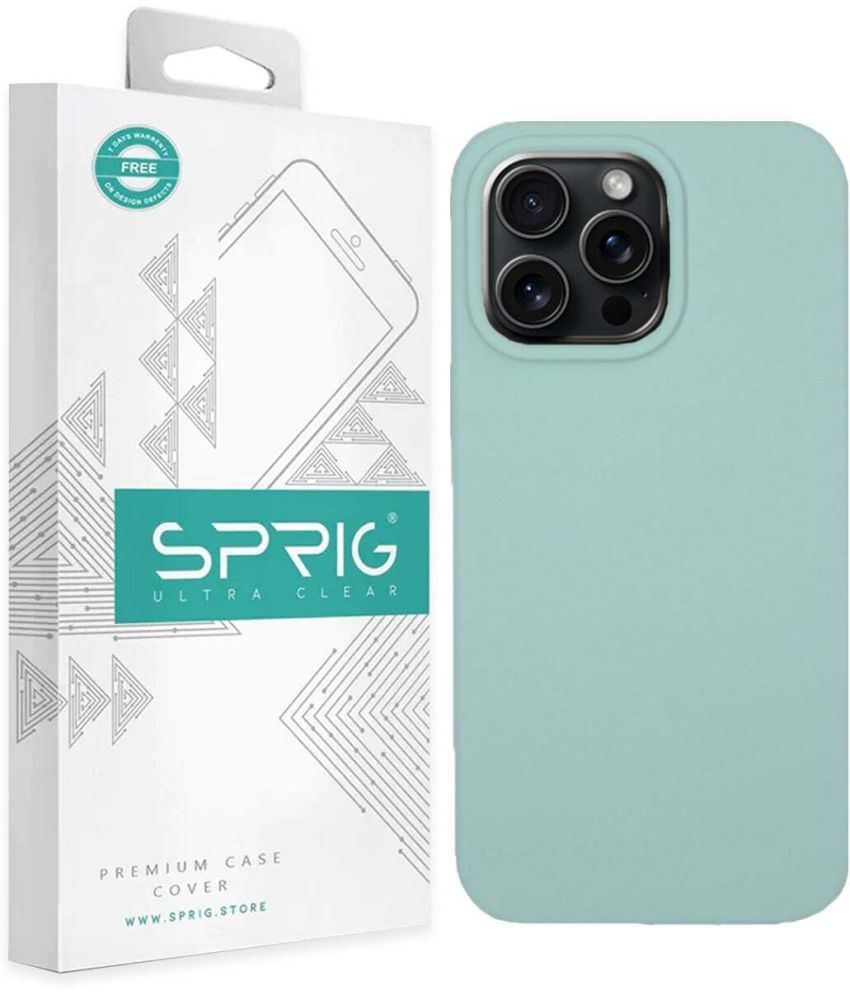     			Sprig Plain Cases Compatible For Silicon Apple Iphone 15 Pro Max ( Pack of 1 )