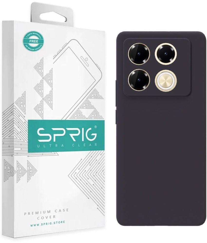     			Sprig Plain Cases Compatible For Silicon Infinix Note 40 Pro ( Pack of 1 )