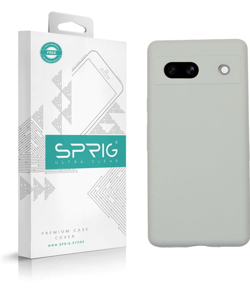     			Sprig Plain Cases Compatible For Silicon Google Pixel 7A 5G ( Pack of 1 )