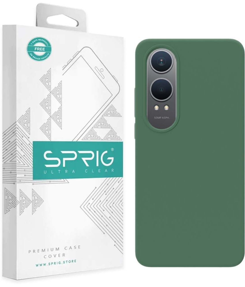     			Sprig Plain Cases Compatible For Silicon Oneplus Nord Ce4 Lite 5G ( Pack of 1 )