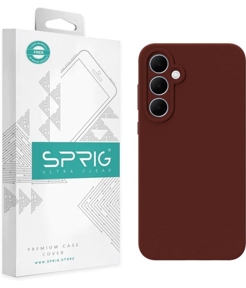     			Sprig Plain Cases Compatible For Silicon Samsung Galaxy F35 5G ( Pack of 1 )