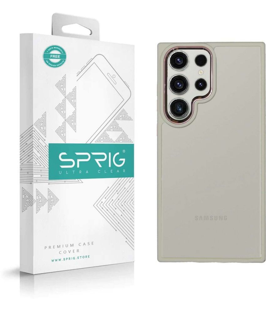     			Sprig Plain Cases Compatible For Polycarbonate Samsung Galaxy S23 Ultra 5G ( Pack of 1 )