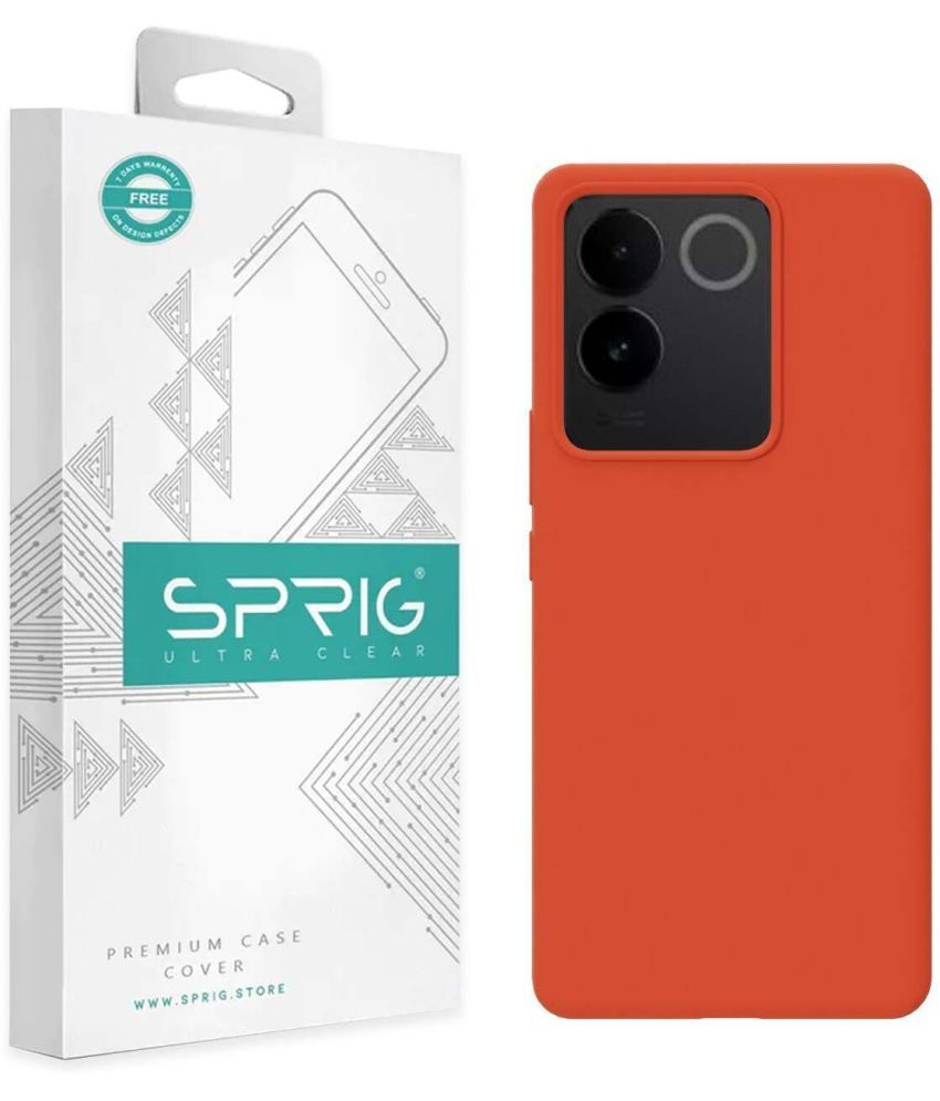     			Sprig Plain Cases Compatible For Silicon Iqoo Z7 Pro ( Pack of 1 )