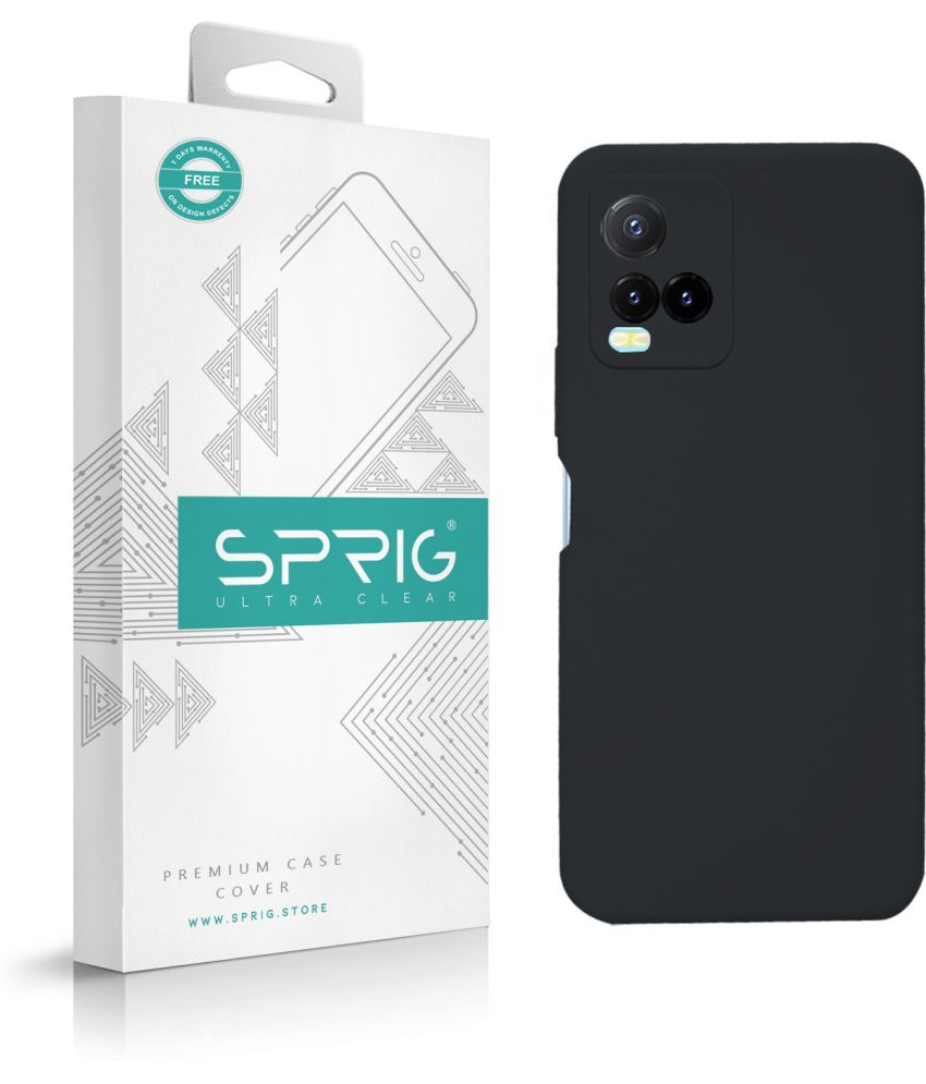     			Sprig Plain Cases Compatible For Silicon Vivo Y21G ( Pack of 1 )