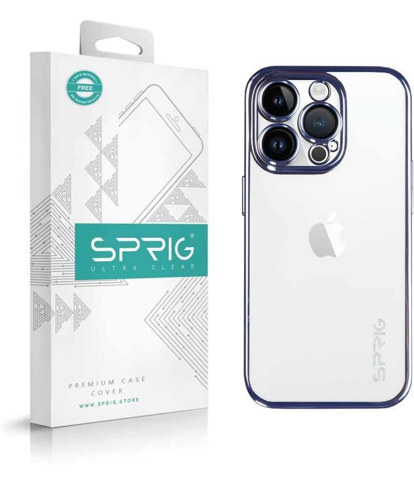     			Sprig Plain Cases Compatible For Polycarbonate Iphone 14 Pro ( Pack of 1 )