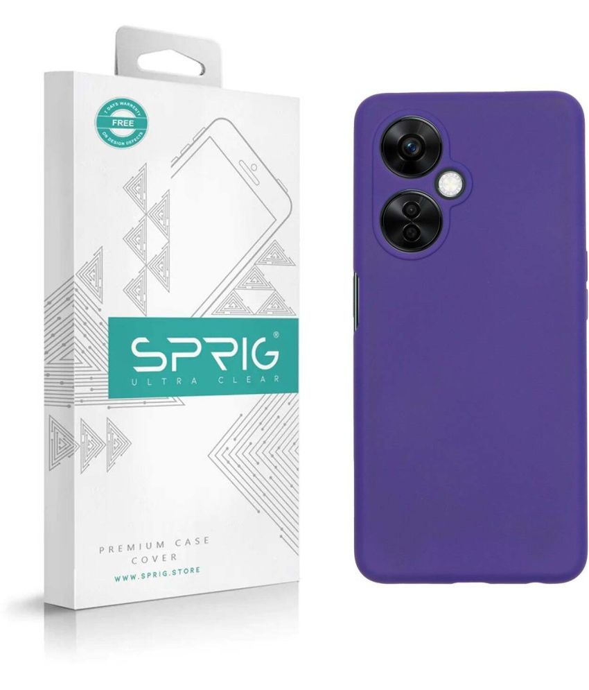     			Sprig Plain Cases Compatible For Silicon Oneplus Nord Ce 3 Lite 5G ( Pack of 1 )