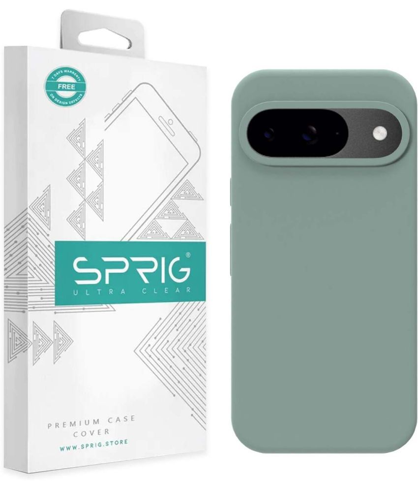     			Sprig Plain Cases Compatible For Silicon Google Pixel 9 Pro ( Pack of 1 )