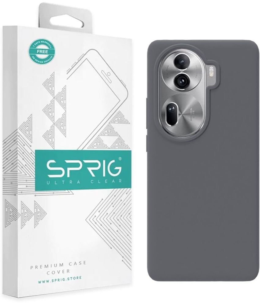     			Sprig Plain Cases Compatible For Silicon Oppo Reno 11 Pro ( Pack of 1 )