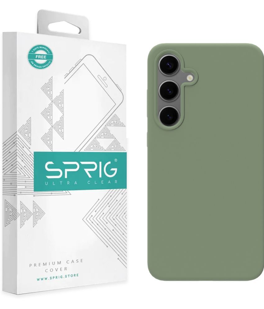     			Sprig Plain Cases Compatible For Silicon Samsung Galaxy S24 Plus ( Pack of 1 )