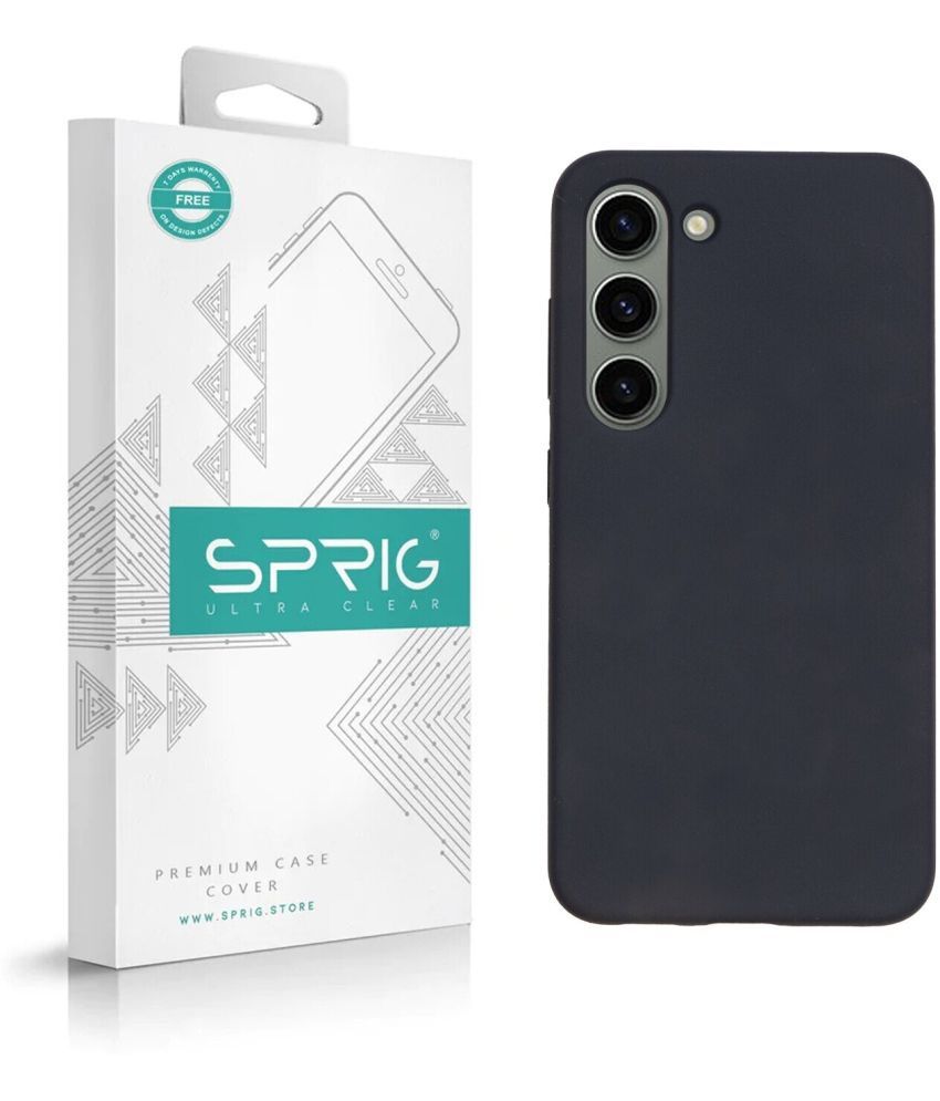     			Sprig Plain Cases Compatible For Silicon Samsung S23 Plus 5G ( Pack of 1 )