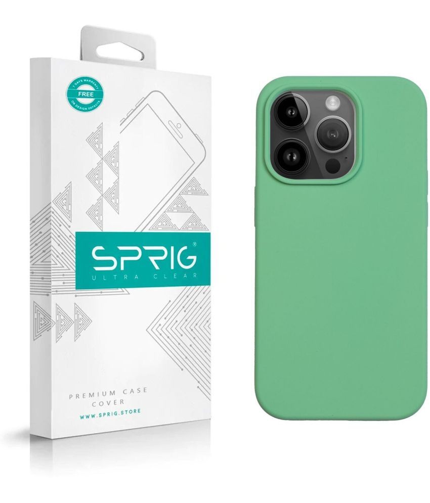     			Sprig Plain Cases Compatible For Silicon Apple Iphone 14 Pro ( Pack of 1 )