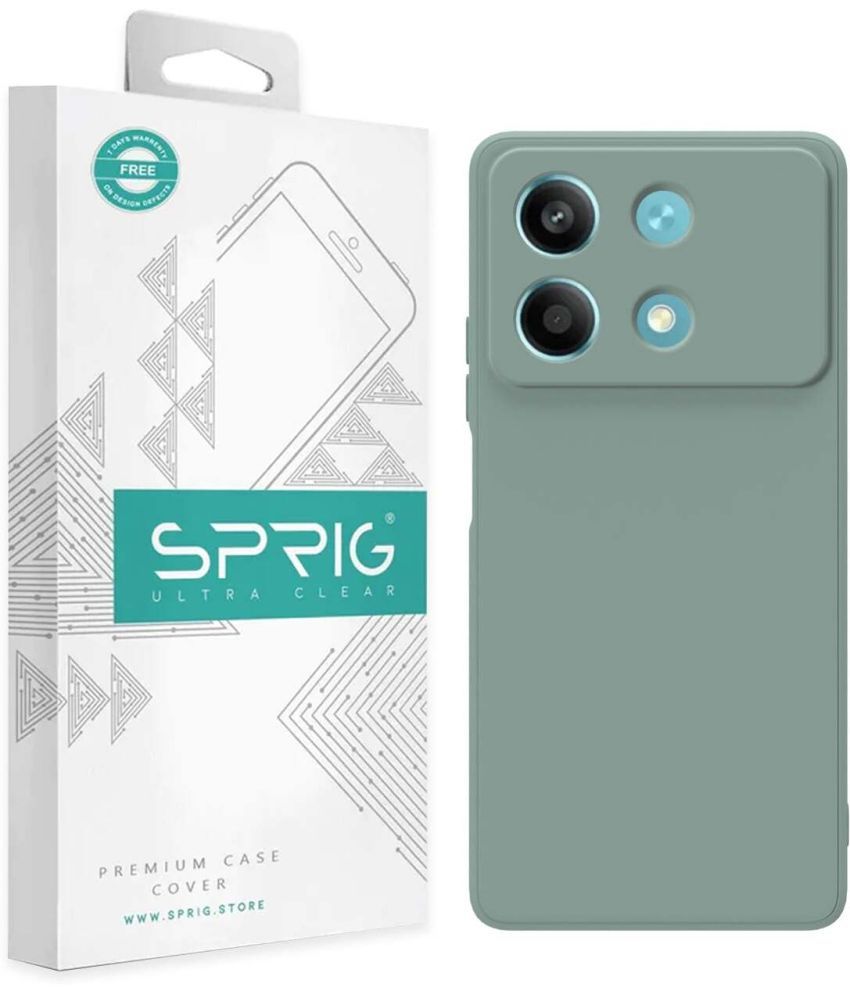     			Sprig Plain Cases Compatible For TPU Glossy Cases Redmi Note 13 5G ( Pack of 1 )