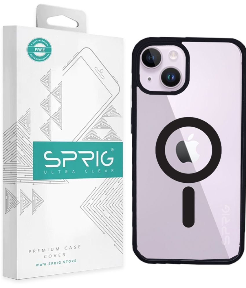     			Sprig Plain Cases Compatible For Polycarbonate Apple Iphone 13 ( Pack of 1 )