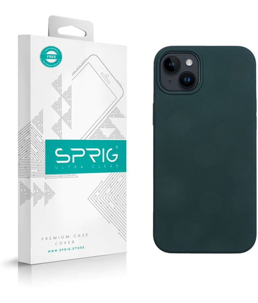     			Sprig Plain Cases Compatible For Silicon Apple Iphone 14 Plus ( Pack of 1 )