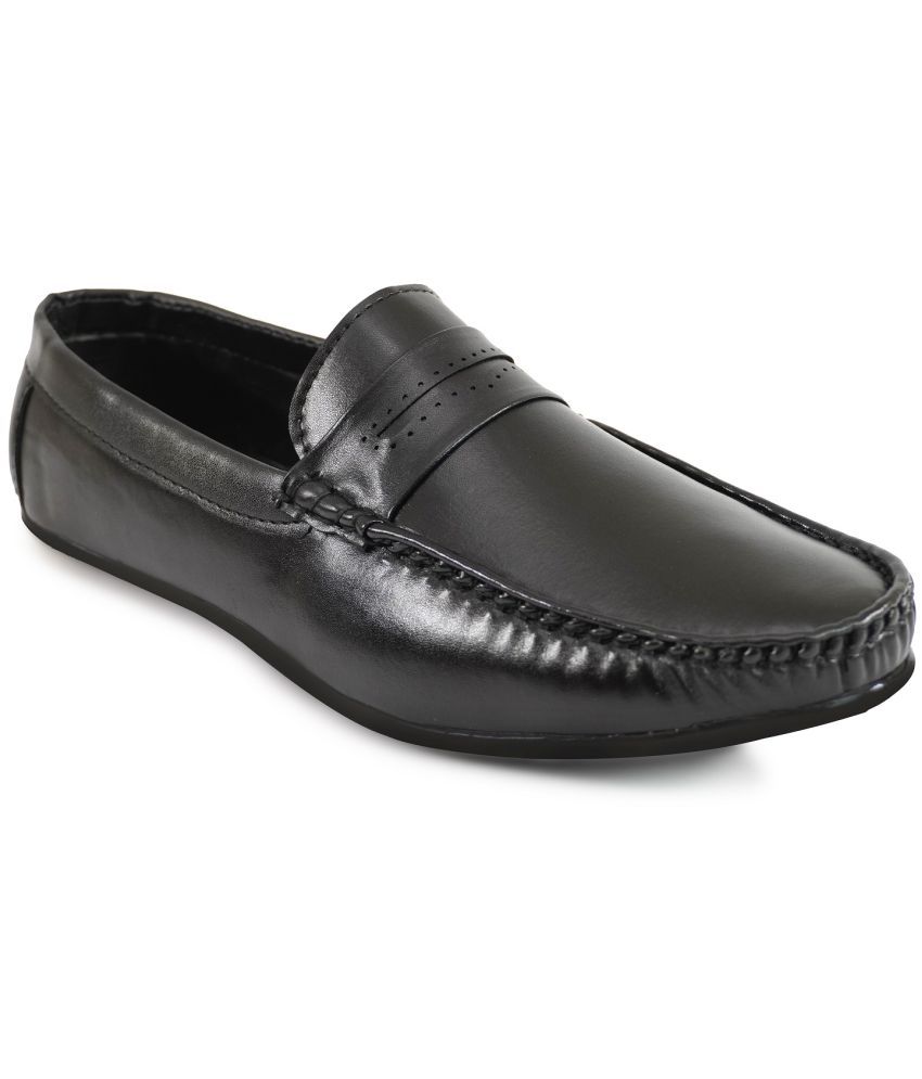     			2Legs Shoes Black Men's Slip on