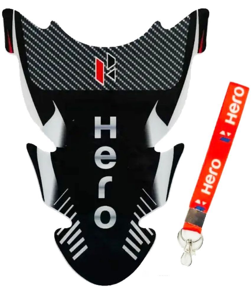     			Hero Bike Tank Pad & Key Ring Combo Pack