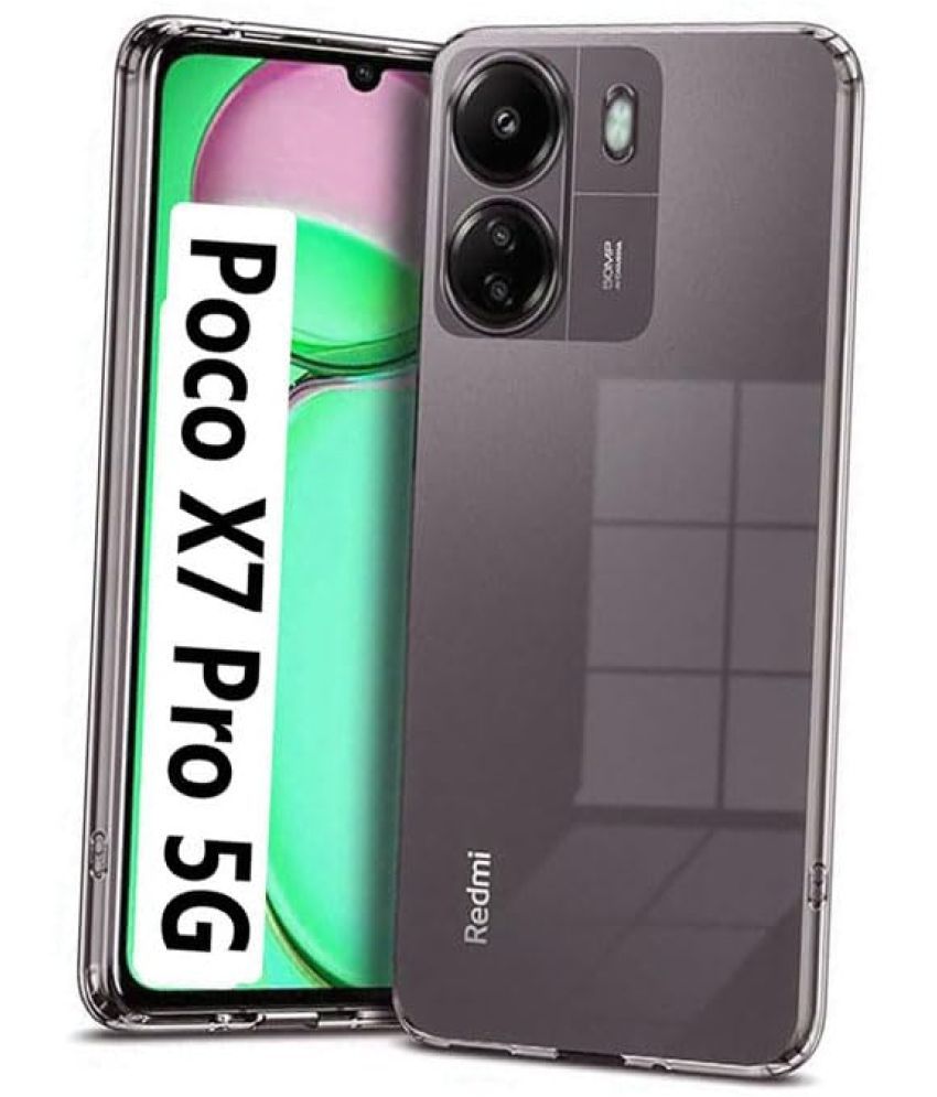     			Kosher Traders Plain Cases Compatible For Silicon POCO X6 PRO 5G ( )